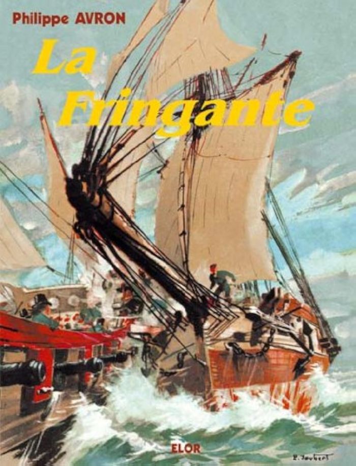 Couverture du livre « LA FRINGANTE » de Avron (philippe), librairie Les Contes Infusés à Corte
