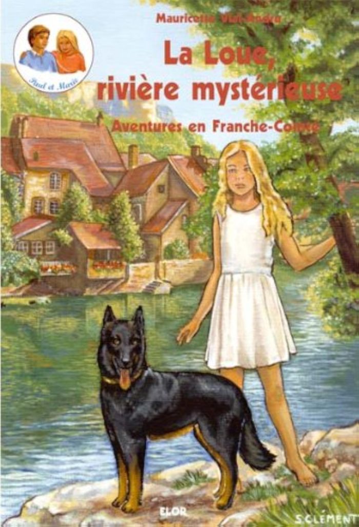 Couverture du livre « LA LOUE, RIVIERE MYSTERIEUSE - AVENTURES EN FRANCHE-COMTE », librairie Les Contes Infusés à Corte