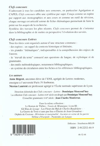 Quatrième de couverture de « SERMONS DE BOSSUET - LE CAREME DU LOUVRE »