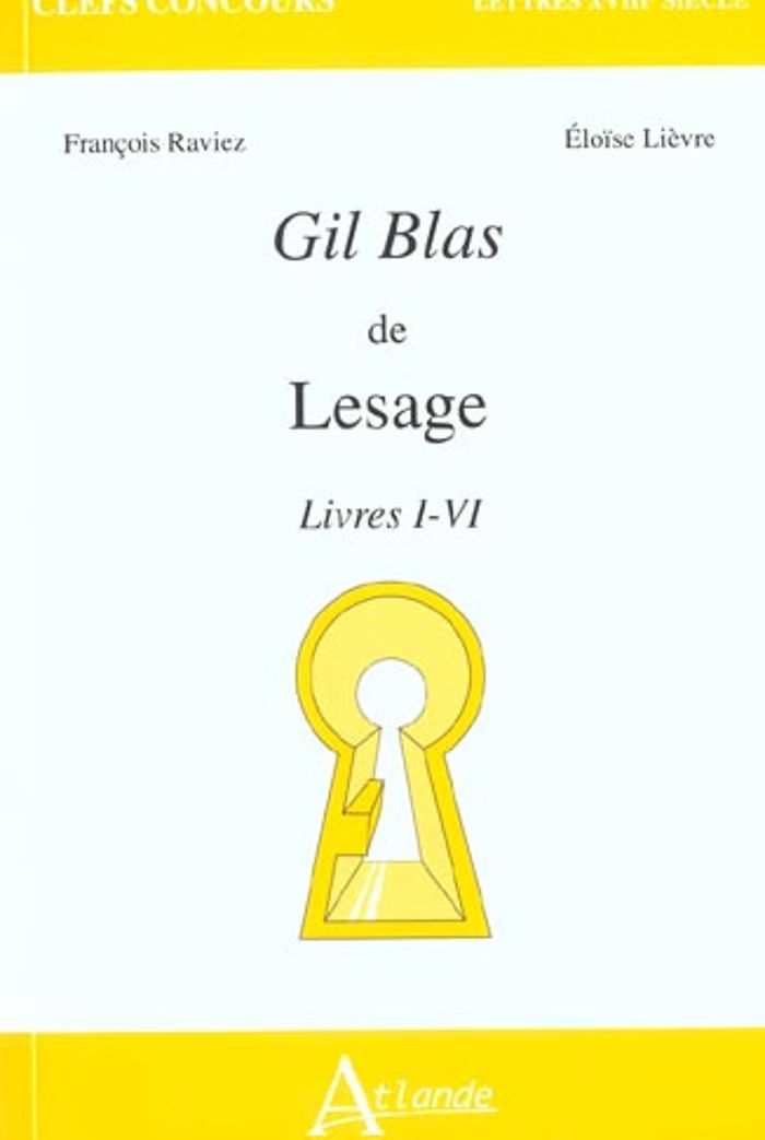 Couverture du livre « GIL BLAS DE LESAGE - LIVRES I A IV », librairie Les Contes Infusés à Corte