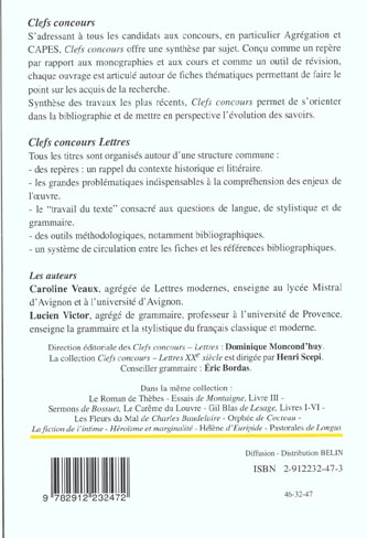 Quatrième de couverture de « LA GUERRE DE TROIE N'AURA PAS LIEU ET ELECTRE DE JEAN GIRAUDOUX »