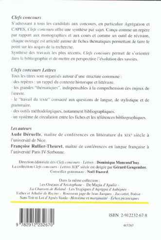 Quatrième de couverture de « LES ILLUSIONS PERDUES DE BALZAC »