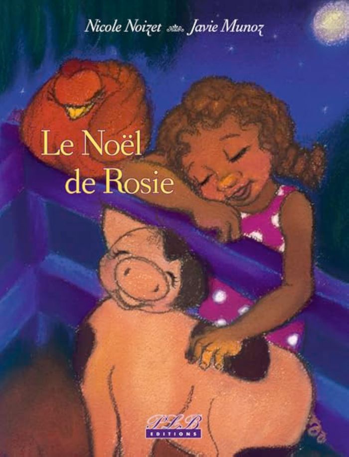 Couverture du livre « LE NOEL DE ROSIE », librairie Les Contes Infusés à Corte