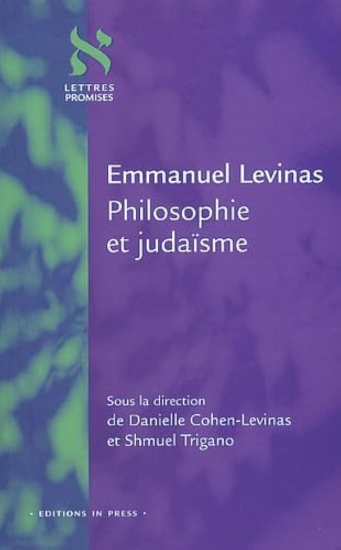 Couverture du livre « EMMANUEL LEVINAS : PHILOSOPHIE ET JUDAISME » de Xxx, librairie Les Contes Infusés à Corte