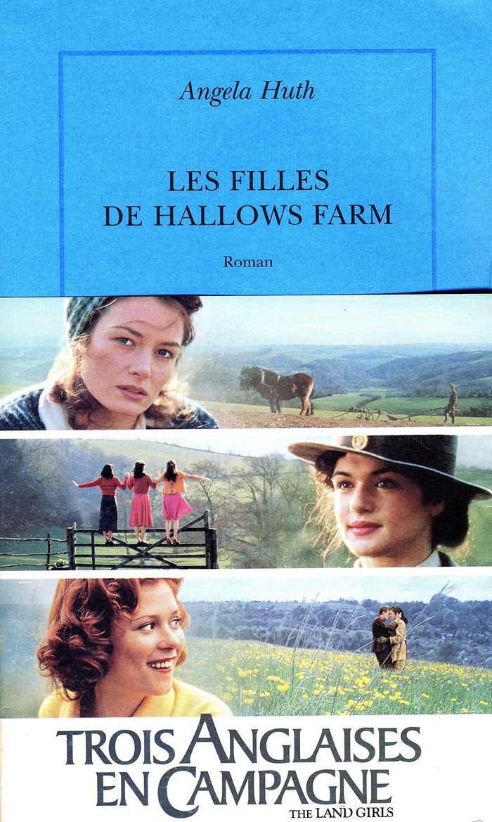 Couverture du livre « LES FILLES DE HALLOWS FARM » de Angela Huth, librairie Les Contes Infusés à Corte