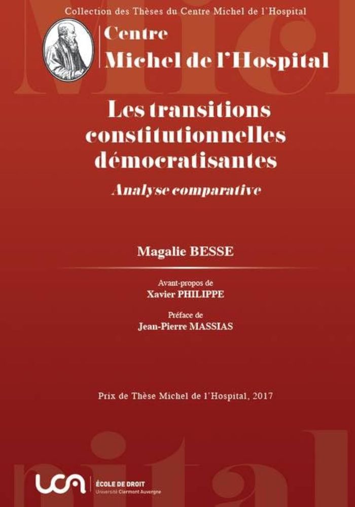 Couverture du livre « LES TRANSITIONS CONSTITUTIONNELLES DEMOCRATISANTES - VOL05 », librairie Les Contes Infusés à Corte