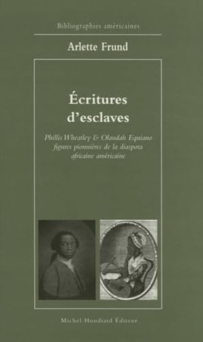 Couverture du livre « ECRITURES D'ESCLAVES » de Frund Arlette, librairie Les Contes Infusés à Corte