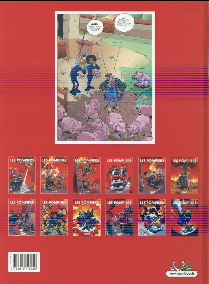 Quatrième de couverture de « POMPIERS (LES) - LES POMPIERS - TOME 02 - HOMMES AU FOYER »