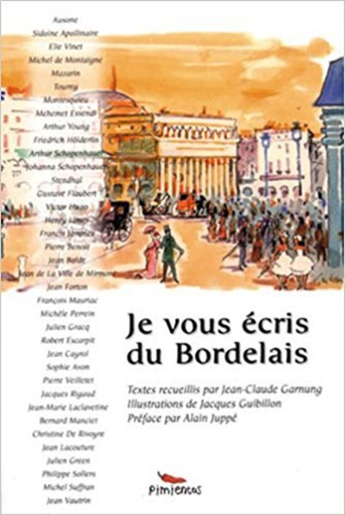 Couverture du livre « JE VOUS ECRIS DU BORDELAIS », librairie Les Contes Infusés à Corte