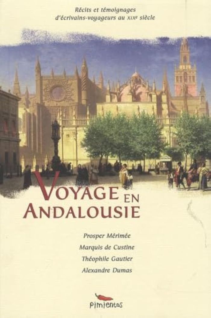 Couverture du livre « Voyage en Andalousie » de Prosper Mérimée, librairie Les Contes Infusés à Corte