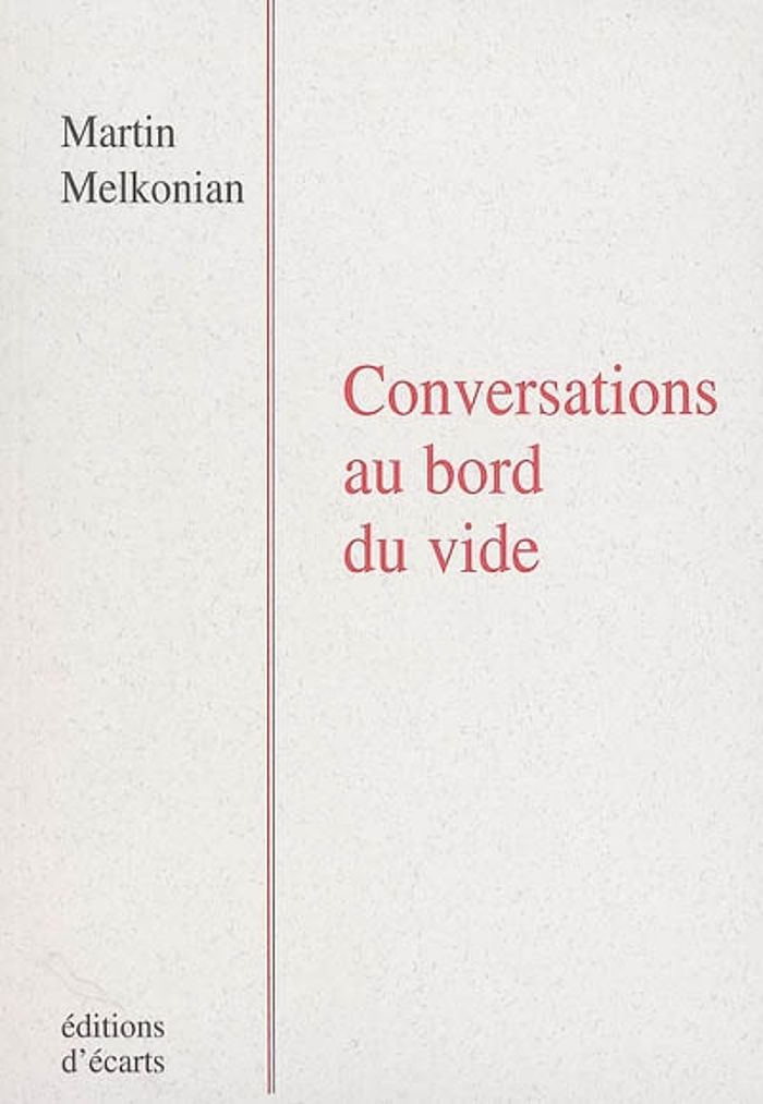 Couverture du livre « CONVERSATIONS AU BORD DU VIDE », librairie Les Contes Infusés à Corte