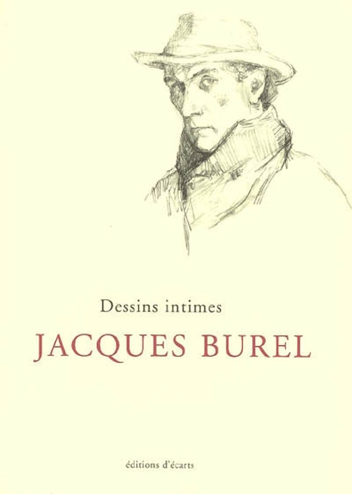 Couverture du livre « DESSINS INTIMES » de Jacques Burel, librairie Les Contes Infusés à Corte