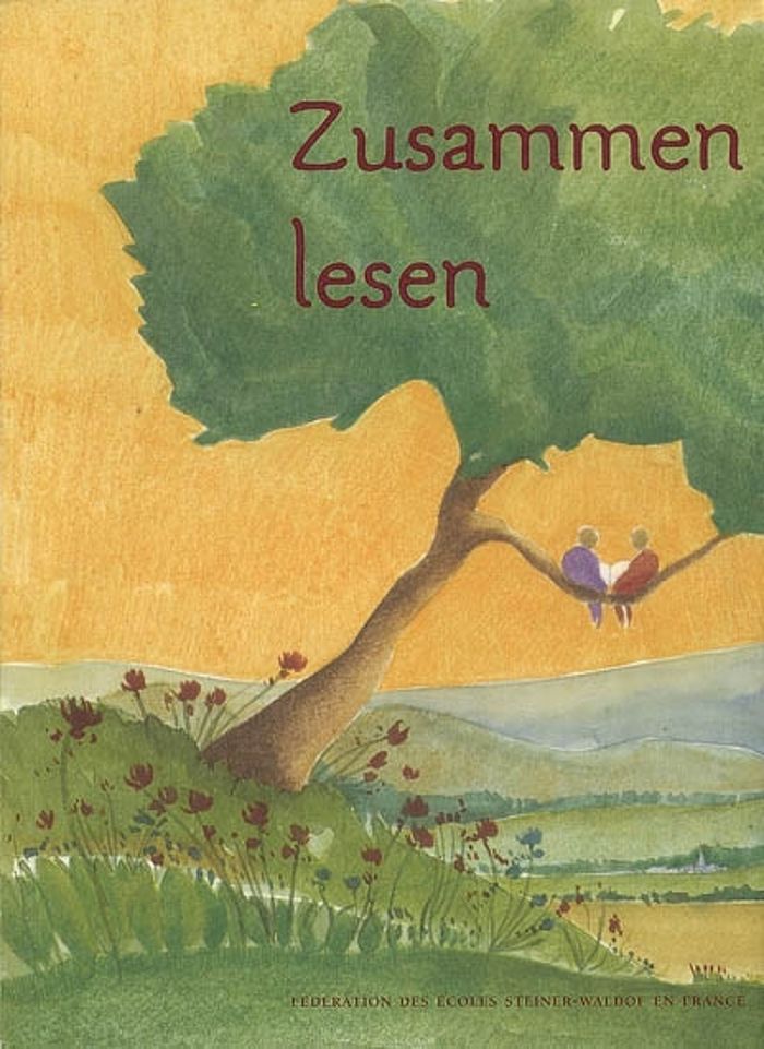 Couverture du livre « ZUSAMMEN LESEN, LESEBUCH FUR DEUTSCH ALS FREMDSPRACHE » de Roswitha Garff, librairie Les Contes Infusés à Corte