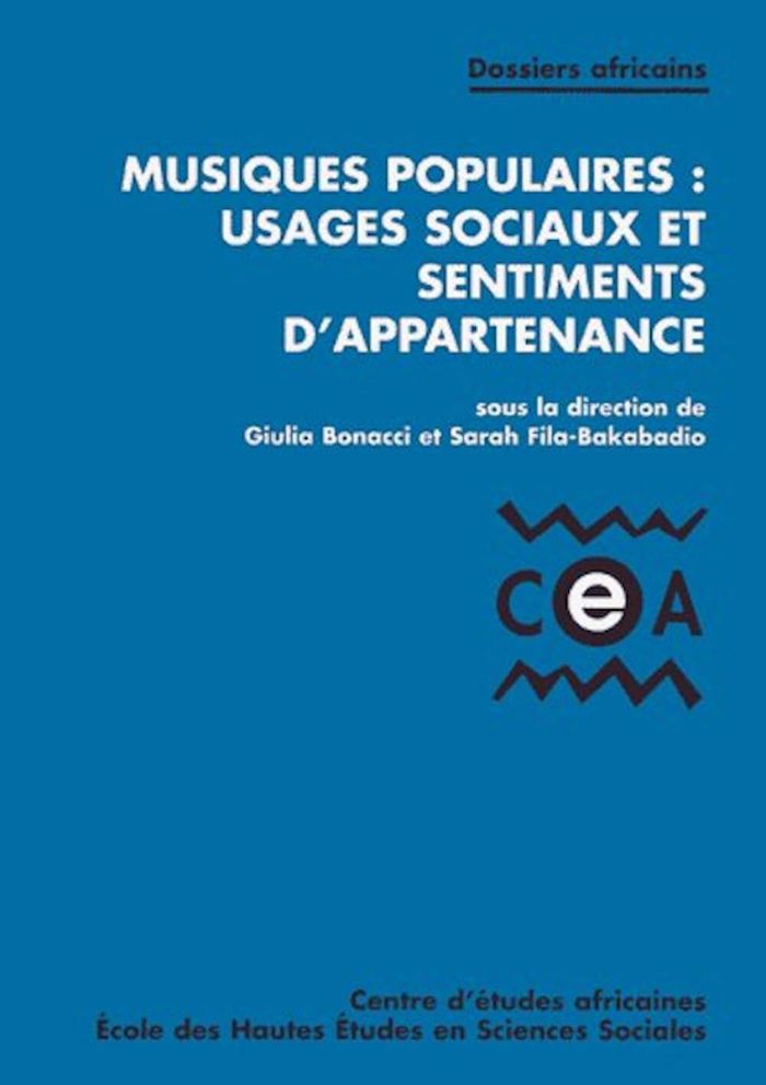 Couverture du livre « MUSIQUES POPULAIRES - USAGES SOCIAUX ET SENTIMENTS D'APPARTE » de Bonacci, librairie Les Contes Infusés à Corte