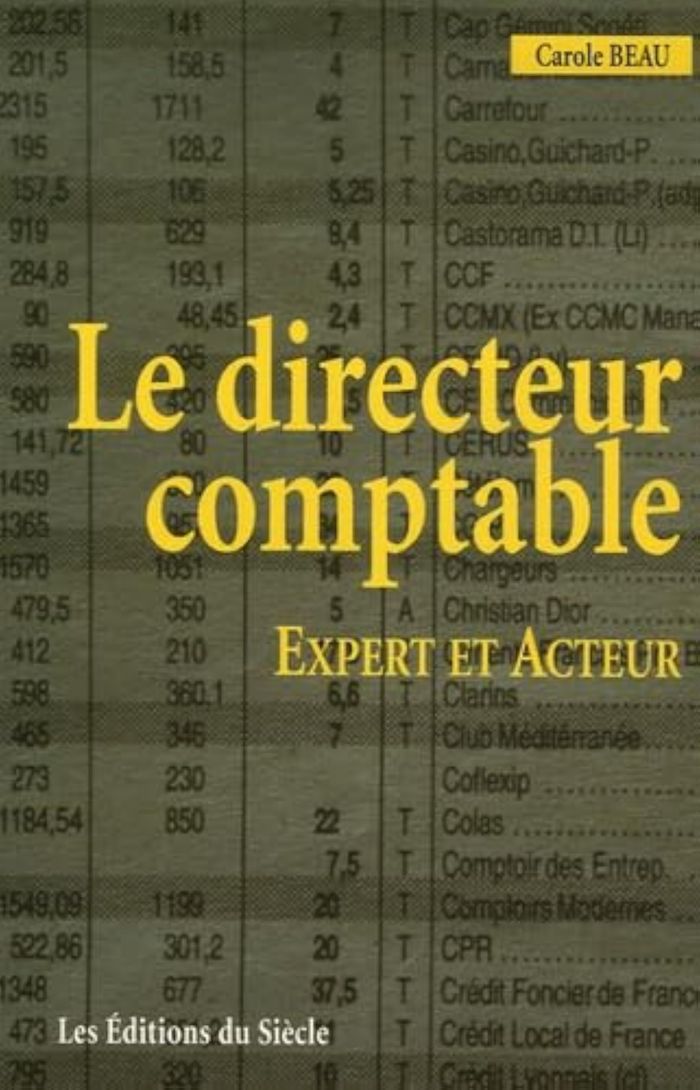 Couverture du livre « LE DIRECTEUR COMPTABLE », librairie Les Contes Infusés à Corte