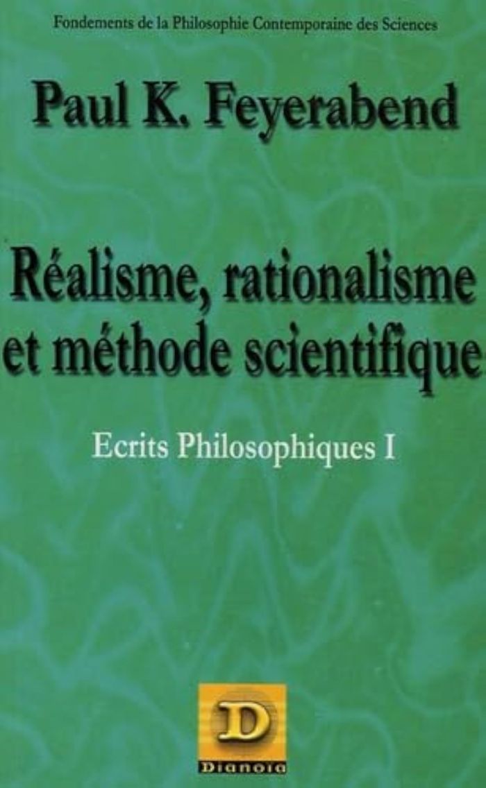 Couverture du livre « REALISME RATIONALISME ET METHODE SCIENTIFIQUE ECRITS PHILOSOPHIQUES I » de Feyerabend Paul K, librairie Les Contes Infusés à Corte