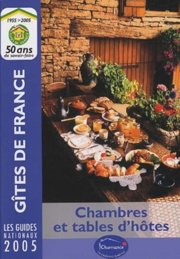Couverture du livre « CHAMBRES ET TABLES D'HOTE 2005 » de Fngf, librairie Les Contes Infusés à Corte