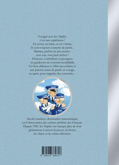 Quatrième de couverture de « Les triplés en voyage ! »