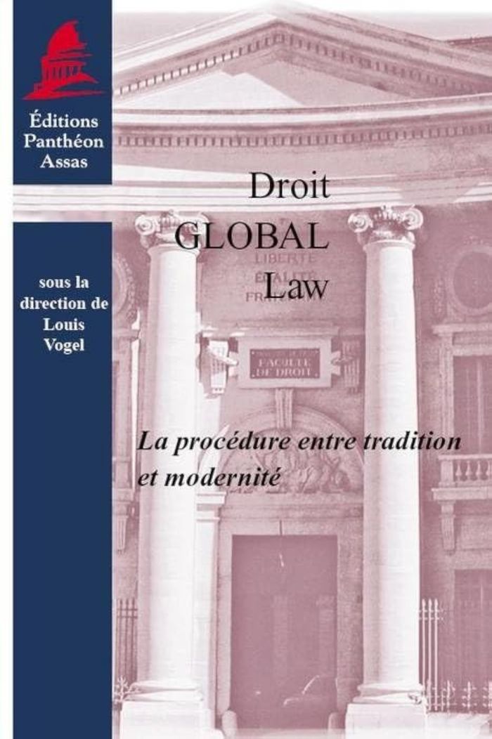Couverture du livre « LA PROCEDURE ENTRE TRADITION ET MODERNITE - SOUS LA DIRECTION DE LOUIS VOGEL », librairie Les Contes Infusés à Corte