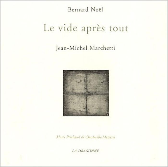 Couverture du livre « VIDE APRES TOUT » de Noel, librairie Les Contes Infusés à Corte