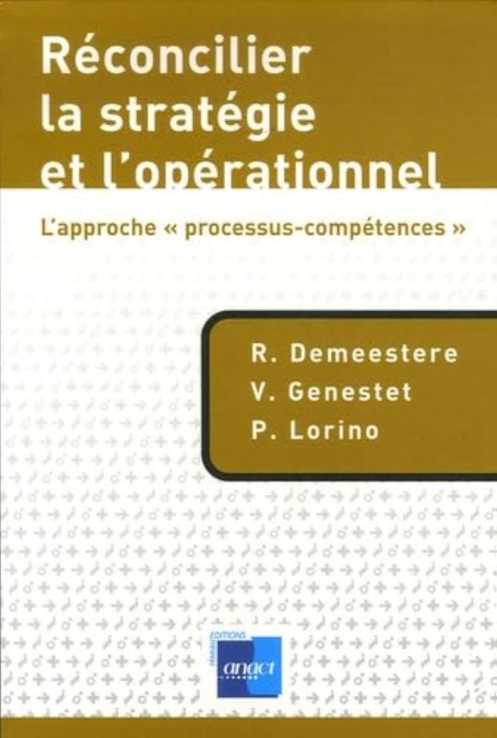 Couverture du livre « RECONCILIER LA STRATEGIE ET L'OPERATIONNEL », librairie Les Contes Infusés à Corte