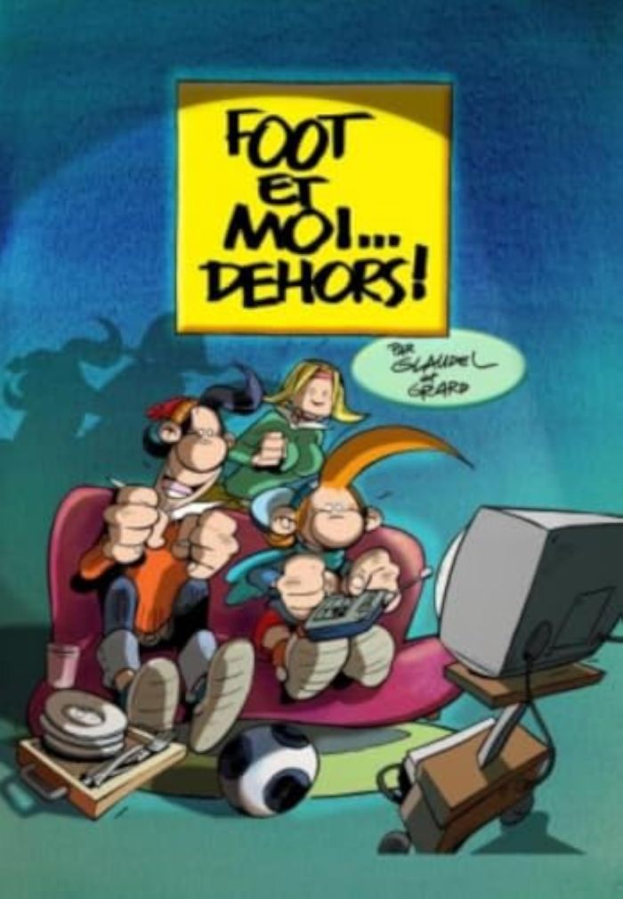 Couverture du livre « FOOT ET MOI DEHORS ! » de Paul Glaudel, librairie Les Contes Infusés à Corte