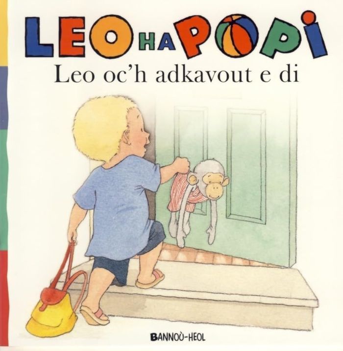 Couverture du livre « LEO HA POPI OC'H ADKAVOUT E DI » de Collectif, librairie Les Contes Infusés à Corte