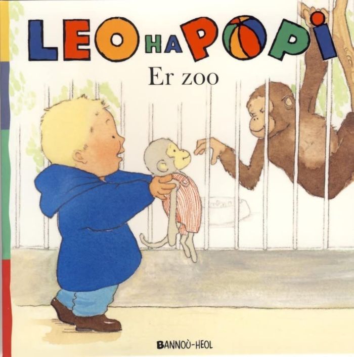 Couverture du livre « LEO HA POPI ER ZOO », librairie Les Contes Infusés à Corte