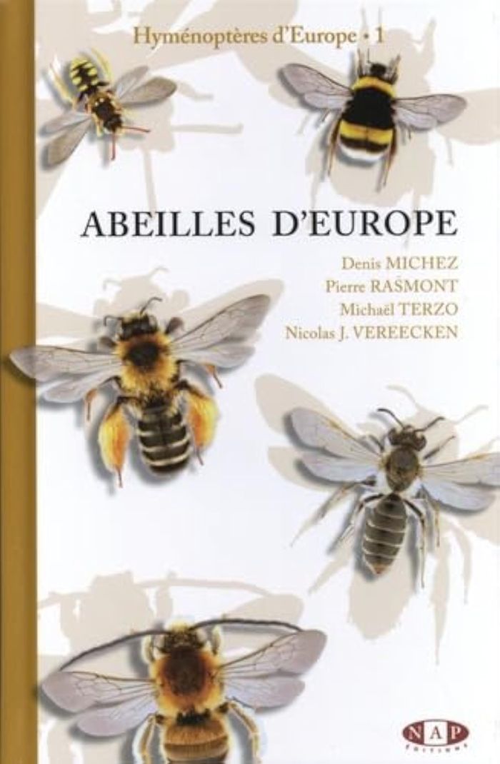 Couverture du livre « ABEILLES D'EUROPE - HYMENOPTERES D'EUROPE  1 » de Michez/rasmont/terzo, librairie Les Contes Infusés à Corte
