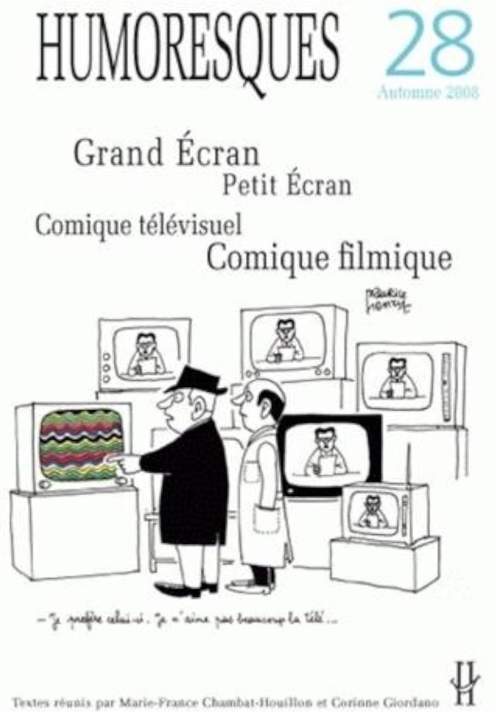 Couverture du livre « HUMORESQUES, N 28/AUTOMNE 2008 » de M-F Chambat-Houillon, librairie Les Contes Infusés à Corte