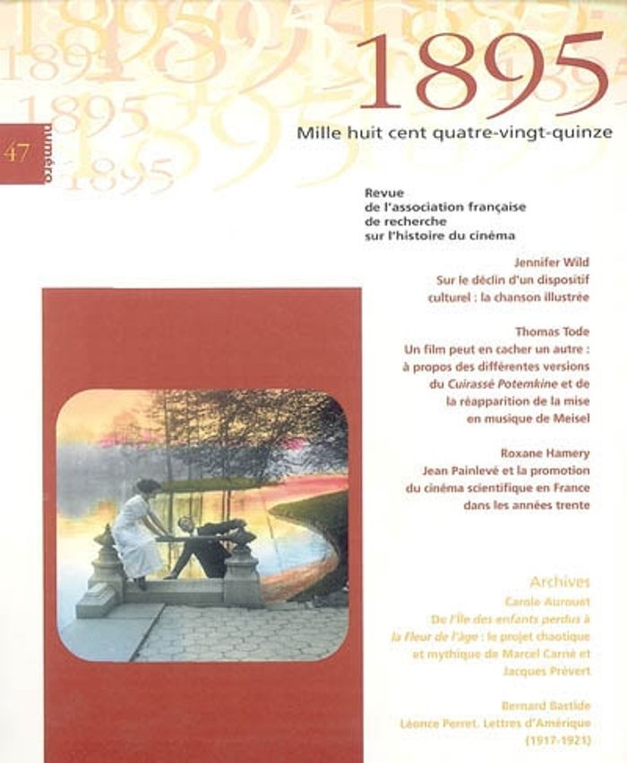 Couverture du livre « 1895, N 47/DEC. 2005 », librairie Les Contes Infusés à Corte