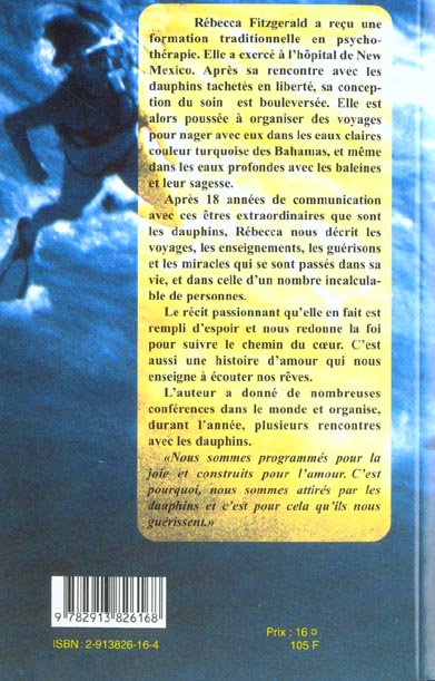 Quatrième de couverture de « DAUPHINS ONT CHANGE MA VIE »