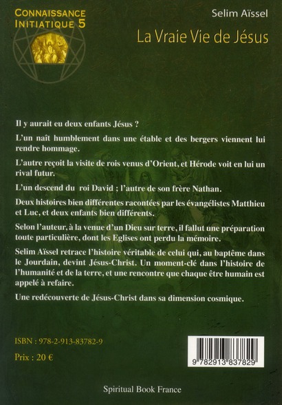 Quatrième de couverture de « CONNAISSANCE INITIATIQUE 5 L »