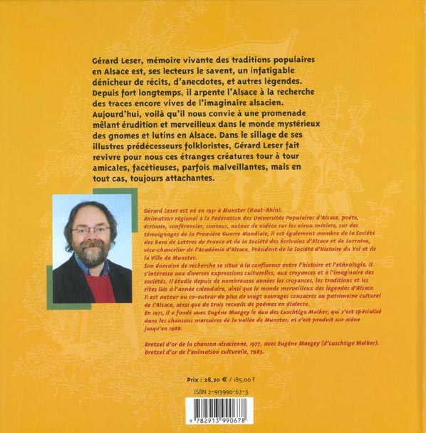 Quatrième de couverture de « GNOMES, NAINS ET LUTINS (LE MONDE MERVEILLEUX ET INQUIETANT DES) »