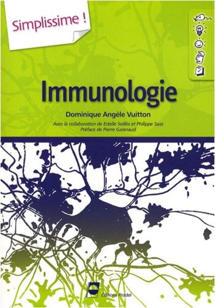 Couverture du livre « IMMUNOLOGIE - SIMPLISSIME ! », librairie Les Contes Infusés à Corte
