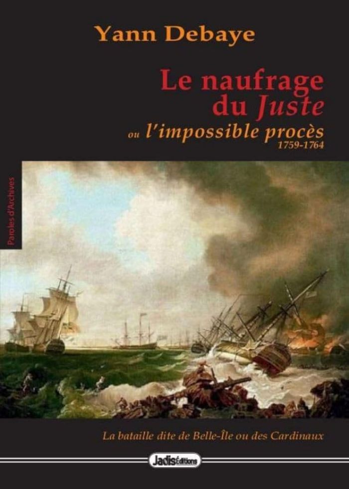 Couverture du livre « LE NAUFRAGE DU JUSTE OU L'IMPOSSIBLE PROCES 1759-1764 », librairie Les Contes Infusés à Corte