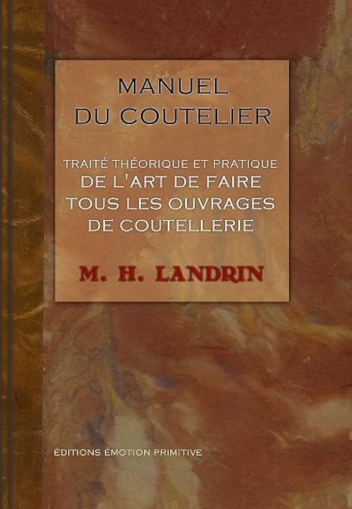Couverture du livre « TRAITE THEORIQUE ET PRATIQUE DE L'ART DE FAIRE TOUS LES OUVRAGES DE COUTELLERIE », librairie Les Contes Infusés à Corte