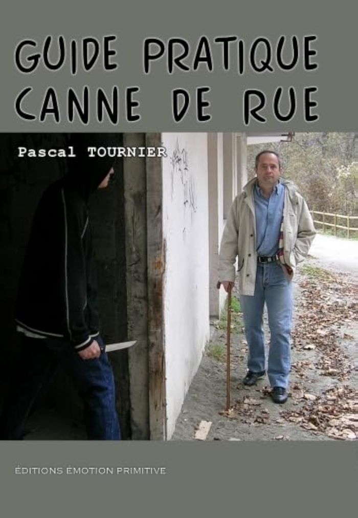 Couverture du livre « GUIDE PRATIQUE CANNE DE RUE, TECHNIQUES DE BASE » de Pascal Tournier, librairie Les Contes Infusés à Corte
