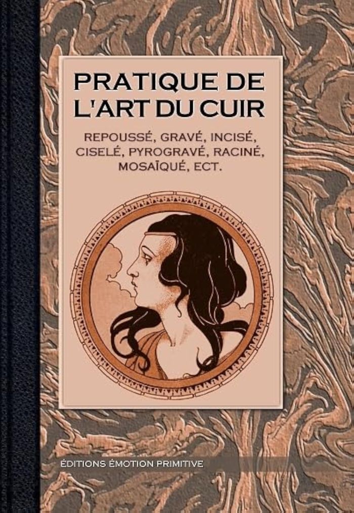 Couverture du livre « PRATIQUE DE L'ART DU CUIR » de L'Artisan Pratique, librairie Les Contes Infusés à Corte
