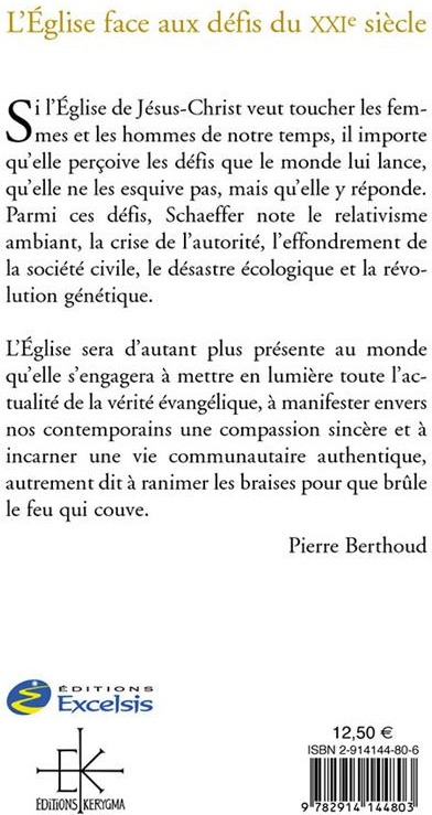 Quatrième de couverture de « LA BRAISE ET LES CENDRES - RANIMER LE FEU DE LA FOI ET DE L AMOUR DANS L EGLISE POUR DONNER UNE ESPE »
