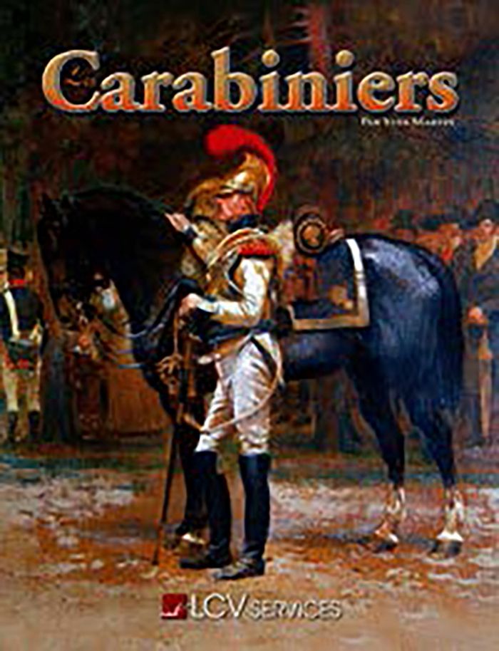 Couverture du livre « CARABINIERS » de Yves Martin, librairie Les Contes Infusés à Corte