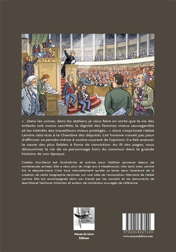 Quatrième de couverture de « Jules Lemire : prêtre et élu du peuple »