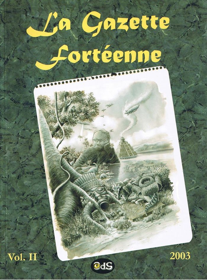 Couverture du livre « LA GAZETTE FORTEENNE 2 » de Collectif, librairie Les Contes Infusés à Corte