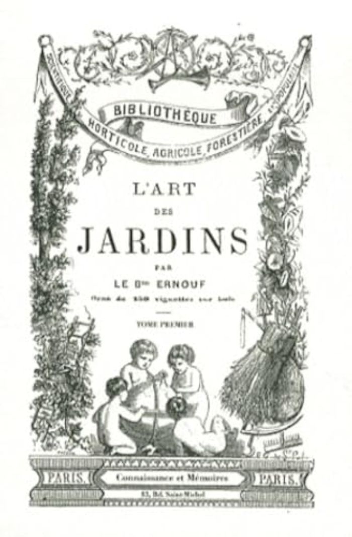 Couverture du livre « ART DES JARDINS (L')  COFFRET » de Ernouf, librairie Les Contes Infusés à Corte