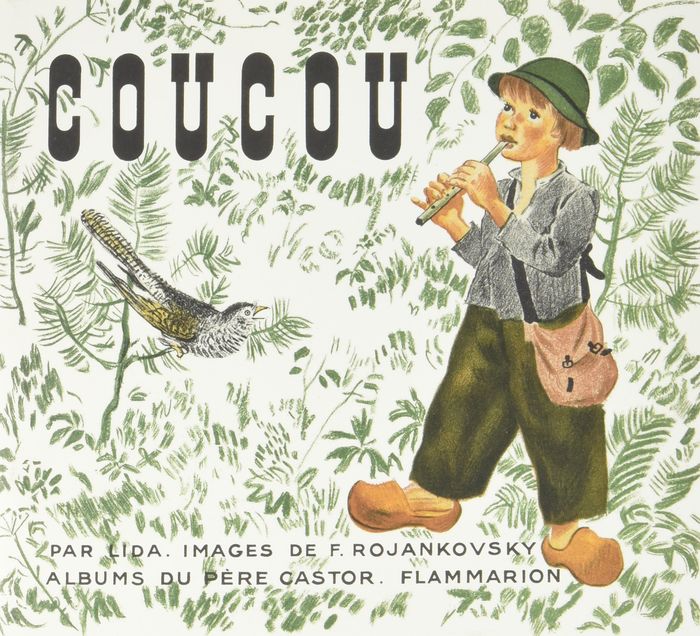 Couverture du livre « COUCOU » de Lida/rojan Durdikova, librairie Les Contes Infusés à Corte