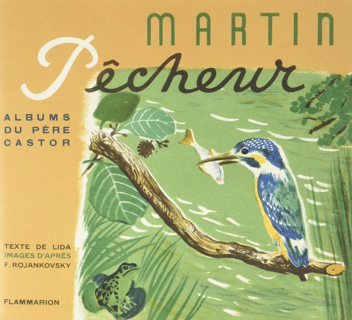 Couverture du livre « MARTIN-PECHEUR » de Lida/rojan Durdikova, librairie Les Contes Infusés à Corte
