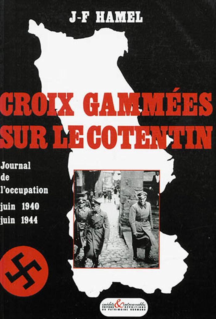 Couverture du livre « CROIX GAMMEES SUR LE COTENTIN », librairie Les Contes Infusés à Corte