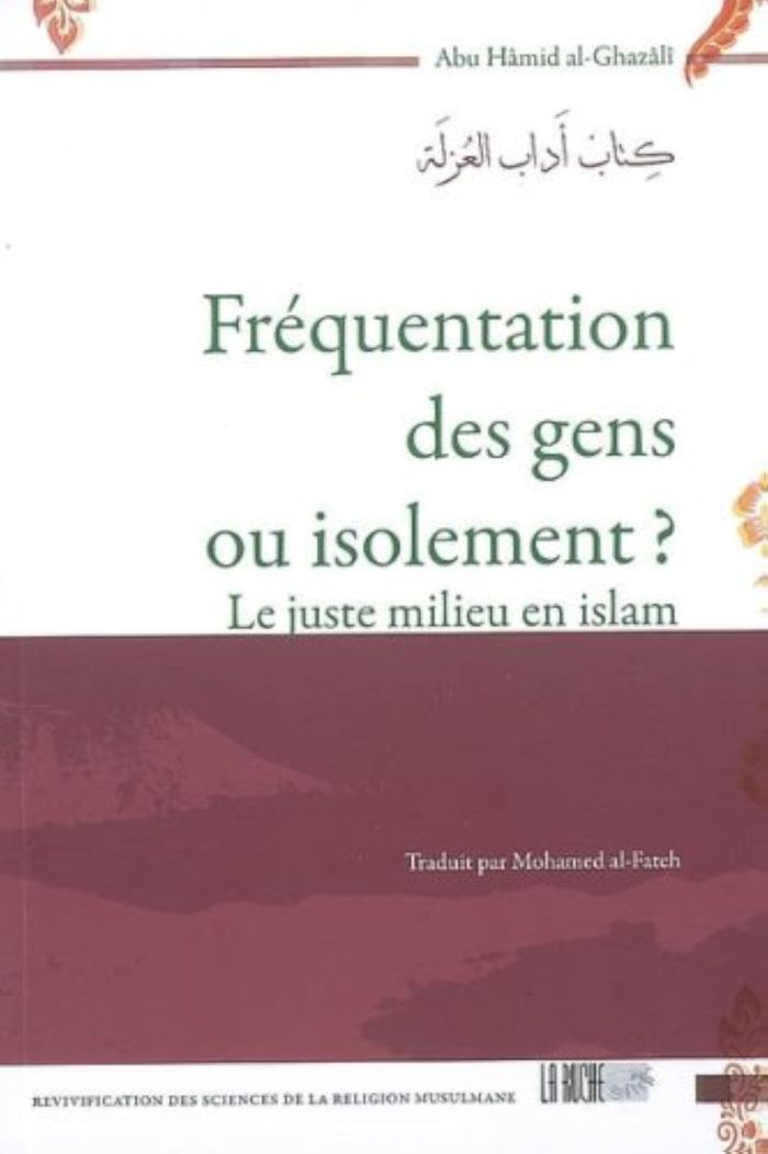 Couverture du livre « FREQUENTATION DES GENS OU ISOL », librairie Les Contes Infusés à Corte