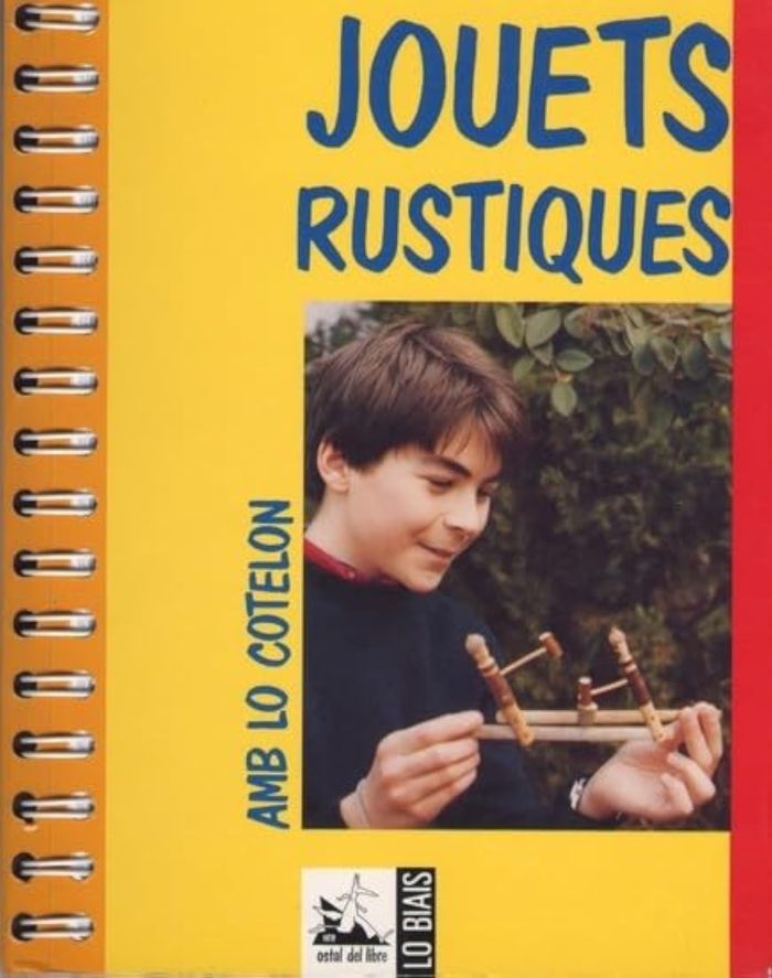 Couverture du livre « JOUETS RUSTIQUES, AMB LO COTELON » de Descomps D., librairie Les Contes Infusés à Corte