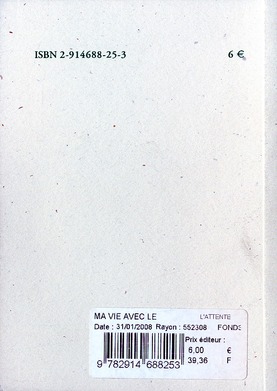 Quatrième de couverture de « MA VIE AVEC LE DOCTEUR LACAN »